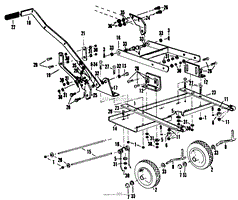 36&quot; THATCHER PARTS AND PARTS LIST