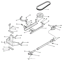 TILLER DRIVE PARTS LIST