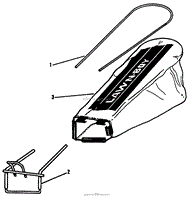 683281 SIDE GRASS CATCHER MODEL: SCAMP