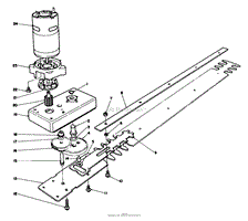 GEAR BOX AND BLADE ASSEMBLY