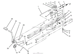 CLUTCH ASSEMBLY (MODEL NO. 81180 ONLY)