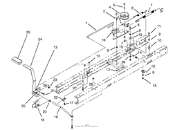 CLUTCH ASSEMBLY (MODEL NO. 81182 ONLY)