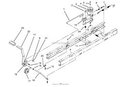 CLUTCH ASSEMBLY (MODEL NO. 81191 ONLY)