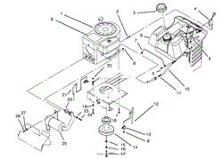 ENGINE ASSEMBLY (MODEL NO. 81180 &amp; 81191 ONLY)