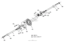 HYDROGEAR TRANSAXLE NO. 92-8783(2)