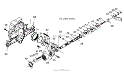 HYDROGEAR TRANSAXLE NO. 92-8783(3)