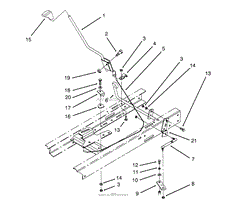 SHIFT ASSEMBLY (MODEL NO. 81182 &amp; 81180 ONLY)