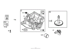 CRANKCASE ASSEMBLY BRIGGS AND STRATTON 286H77-0165-E1