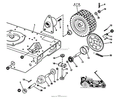 MODEL 9303 RIDING MOWER TRANSMISSION GROUP