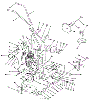 MODEL 1116 HOBBY GARDENER PARTS LIST