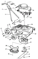 MODEL 3050 MOWER