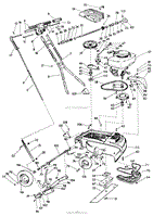 MODEL 8210 AND 8210A MOWER PARTS LIST