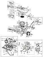 MODEL C-14, C-17 ENGINE PARTS LIST