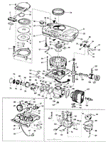 MODEL C-50 ENGINE PARTS LIST