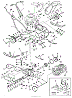 MODEL SB-13 AND 1816 SNOW-BOY PARTS LIST