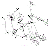 HANDLE &amp; CONTROL PARTS LIST MODELS 2650B AND 2680B