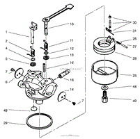CARBURETOR NO. 632641
