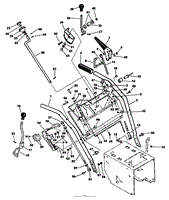 HANDLE AND CONTROLS PARTS LIST