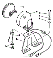 HEADLIGHT PARTS AND PARTS LIST