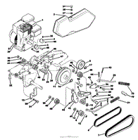 ENGINE AND DRIVE PARTS MODEL 51197