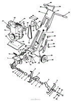 TILLER PARTS LIST MODEL 51194