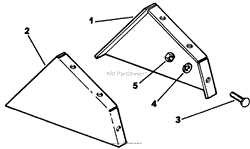 TINE SHIELD SIDE PANELS PARTS AND PART LIST MODEL 61753