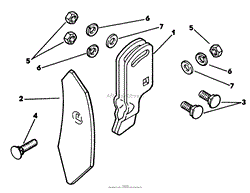 2&quot; FURROW OPENER PARTS AND PARTS LIST MODEL 61709