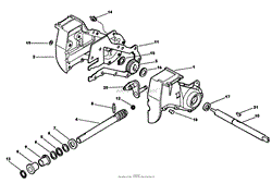 GEAR CASE AND PARTS LIST MODEL 51194A