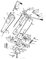 HANDLE AND CONTROLS PARTS LIST MODEL 51197A