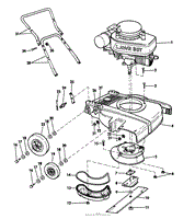 MODEL 3002: SPECIAL MOWER-PARTS LIST