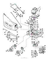 MODEL 6252 HEVI-DUTI COMMERCIAL MOWER-PARTS LIST