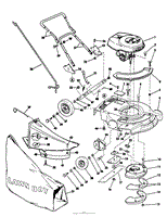 MODEL 7258 21&quot; MOWER WITH GRASS CATCHER MODEL 7219 MOWER-21&quot; PUSH