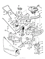 MODEL 7258E DELUXE MOWER