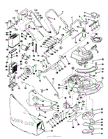 MODEL 8227E GRASSCATCHER SELF-PROPELLED MOWER-PARTS LIST