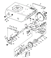 MODEL 9300 RIDING MOWER DRIVE GROUP