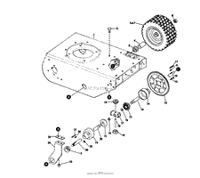 MODEL 9300 RIDING MOWER TRANSMISSION GROUP