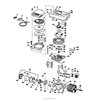 MODEL C-19 ENGINE PARTS LIST USED ON MODEL 6252