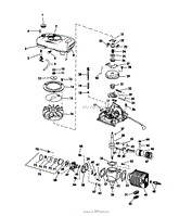 MODEL D-430 ENGINE PARTS LIST USED ON MODELS 7010, 3054