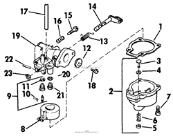 CARBURETOR: MODELS USED ON: 5242, 5272, 7224 AND 7263