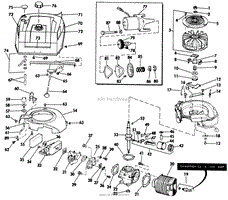 ENGINE, STARTER, MAGNETO &amp; CARBURETOR: MODEL USED ON: 7263E