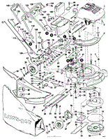 MODEL 8232E ELECTRIC START SELF-PROPELLED WITH GRASSCATCHER PARTS LIST