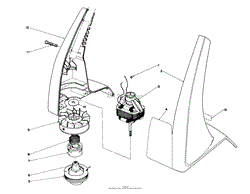 MOTOR AND HOUSING ASSEMBLY