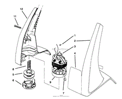 MOTOR &amp; HOUSING ASSEMBLY