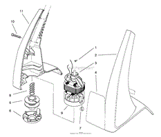 MOTOR &amp; HOUSING ASSEMBLY