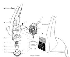 MOTOR AND HOUSING ASSEMBLY