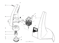 MOTOR AND HOUSING ASSEMBLY