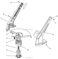 MOTOR &amp; HOUSING ASSEMBLY