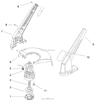 MOTOR &amp; HOUSING ASSEMBLY