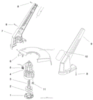 MOTOR &amp; HOUSING ASSEMBLY