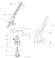 MOTOR &amp; HOUSING ASSEMBLY